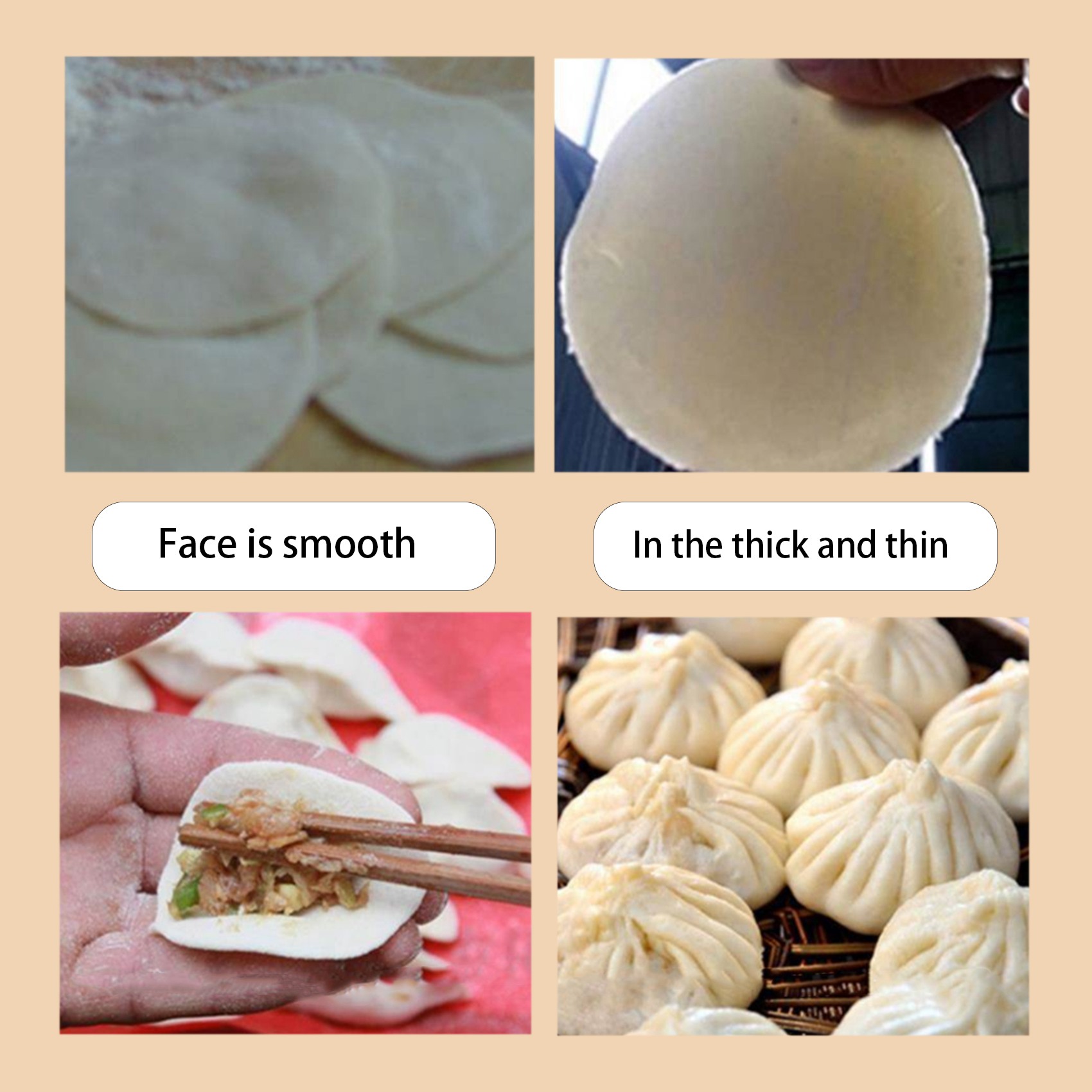 Kitchen Gadgets Roti Maker - เครื่องทำแป้งตอร์ติญ่า วิลวิลล์ วู้ด พร้อมที่กดแป้งทำเกี๊ยว ชปาตี โรตี