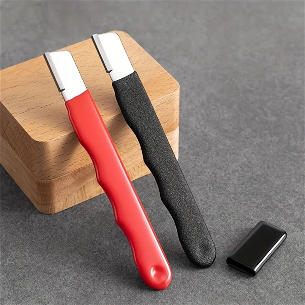 Knife Sharpener - เครื่องลับมีดเหล็กอัลลอยแบบพกพา แท่งลับคมแบบเร็วสำหรับกรรไกรทำสวน มีดทำครัว กรรไกร และเครื่องมือตัดต่างๆ