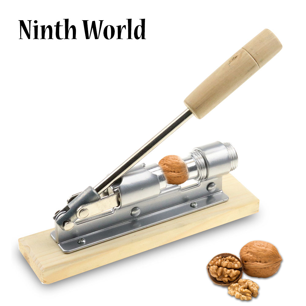 Kitchen Gadgets Hacks - คู่มือสแตนเลส NUT Cracker Mechanical Sheller วอลนัท