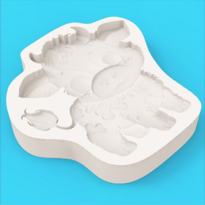 แม่พิมพ์ซิลิโคนรูปวัวน่ารัก กา - Silicone Mold Baking บทวิจารณ์และราคา