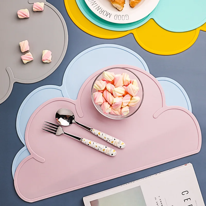 แผ่นรองจานซิลิโคนน่ารักรูปเมฆส - Korean Kitchen Gadgets บทวิจารณ์และราคา