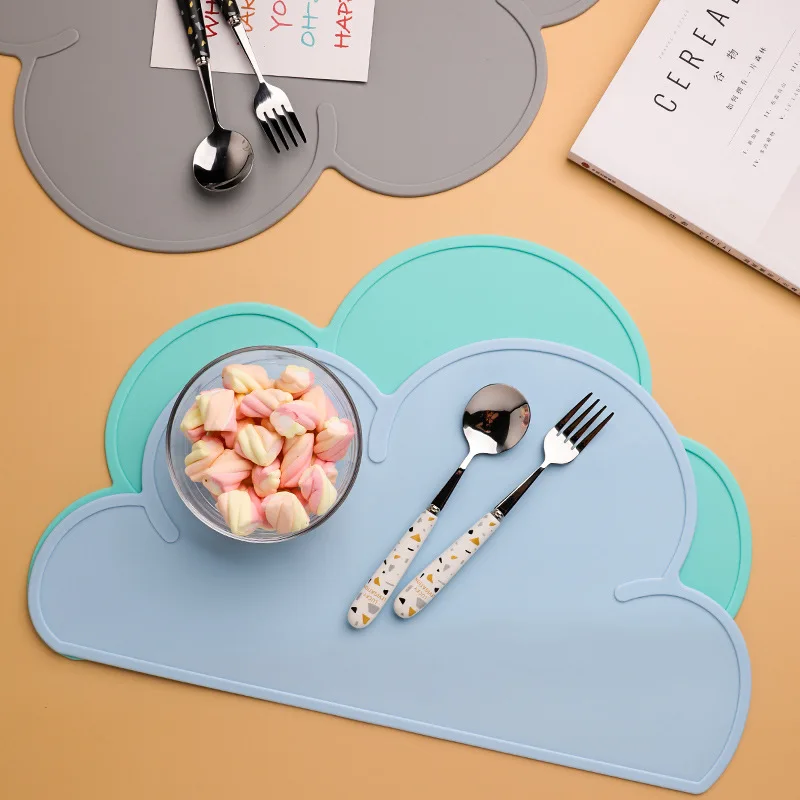 แผ่นรองจานซิลิโคนน่ารักรูปเมฆส - Korean Kitchen Gadgets บทวิจารณ์และราคา