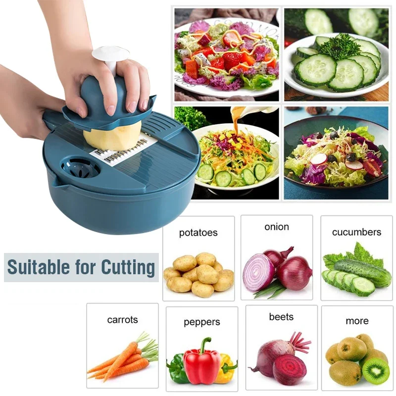 ที่หั่นผักอเนกประสงค์9ใน1ที่หั - Kitchen Gadgets Hacks บทวิจารณ์และราคา