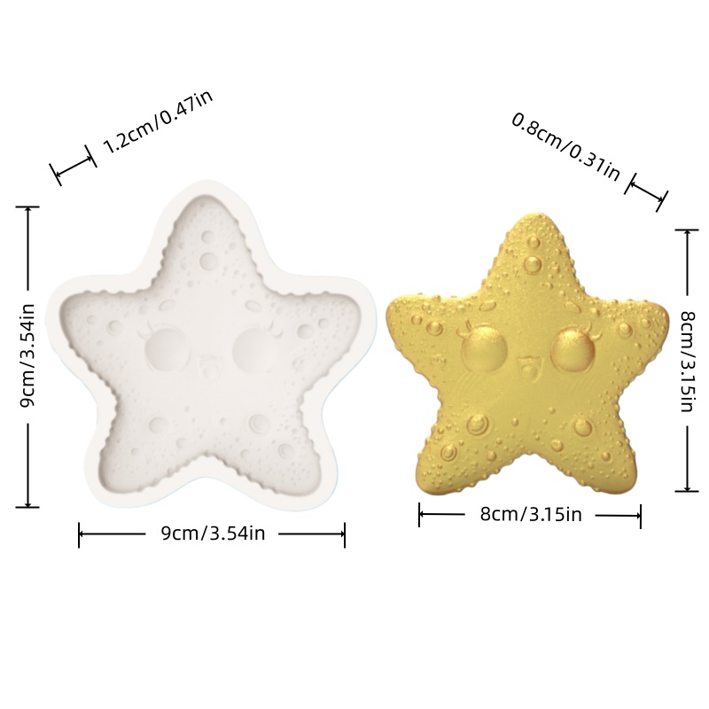 แม่พิมพ์อบรูปปลาดาวน่ารัก, อุป - Silicone Mold Baking บทวิจารณ์และราคา