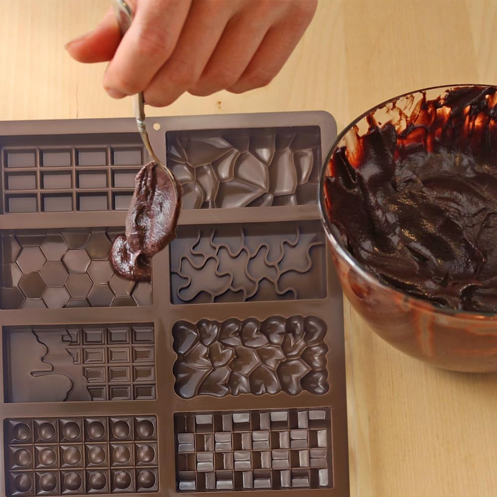 12 In 1 แม่พิมพ์ช็อกโกแลตดูไบซ - Silicone Mold Baking บทวิจารณ์และราคา