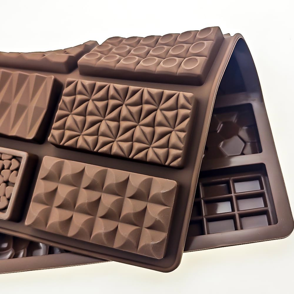 12 In 1 แม่พิมพ์ช็อกโกแลตดูไบซ - Silicone Mold Baking บทวิจารณ์และราคา
