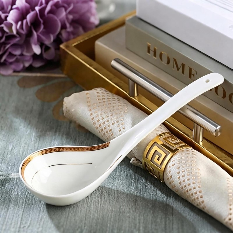 ทัพพีซุปกระดูกจีน ช้อนใหญ่ ช้อ - Korean Kitchen Gadgets บทวิจารณ์และราคา