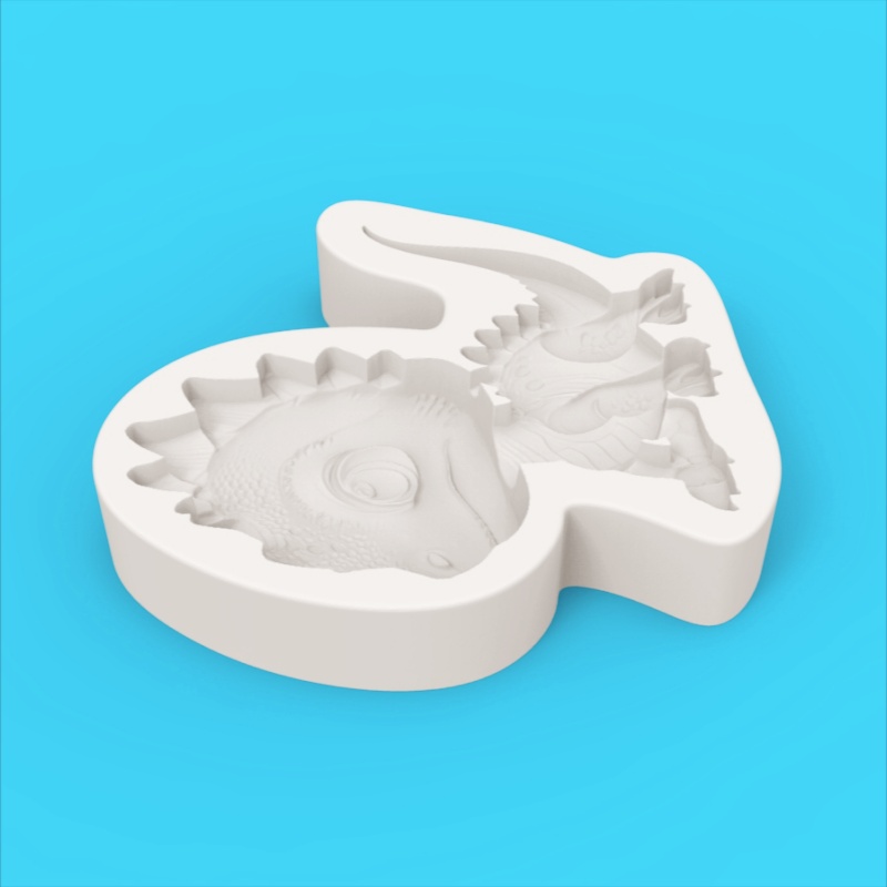 【แม่พิมพ์อบซิลิโคนรูปไดโนเสาร์ - Silicone Mold Baking บทวิจารณ์และราคา
