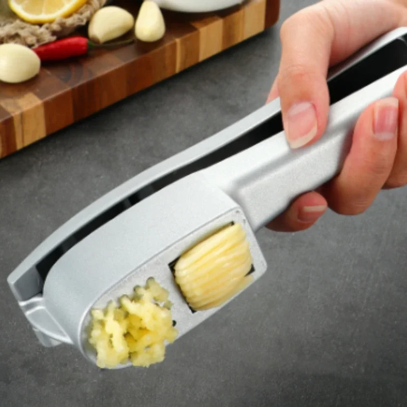 2 In 1 มัลติฟังก์ชั่กระเทียมกด - Kitchen Gadgets Hacks บทวิจารณ์และราคา