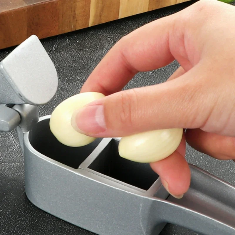 2 In 1 มัลติฟังก์ชั่กระเทียมกด - Kitchen Gadgets Hacks บทวิจารณ์และราคา