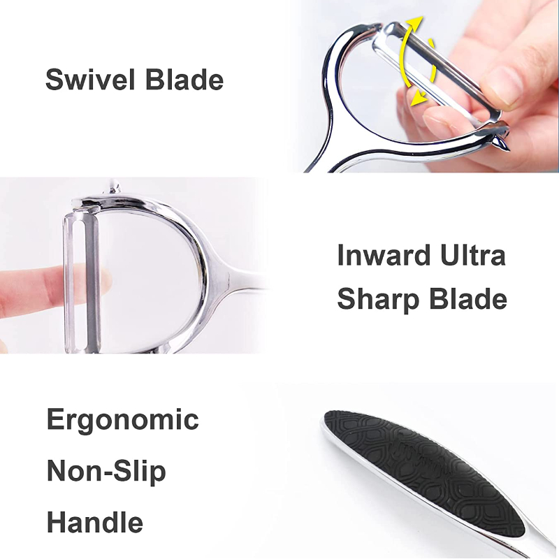 สแตนเลสสตีลผัก Peeler เครื่องป - Kitchen Gadgets Hacks บทวิจารณ์และราคา