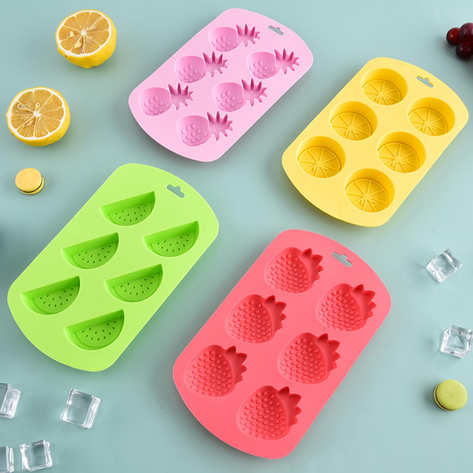 แม่พิมพ์ซิลิโคนรูปผลไม้ 6 ช่อง - Silicone Mold Baking บทวิจารณ์และราคา