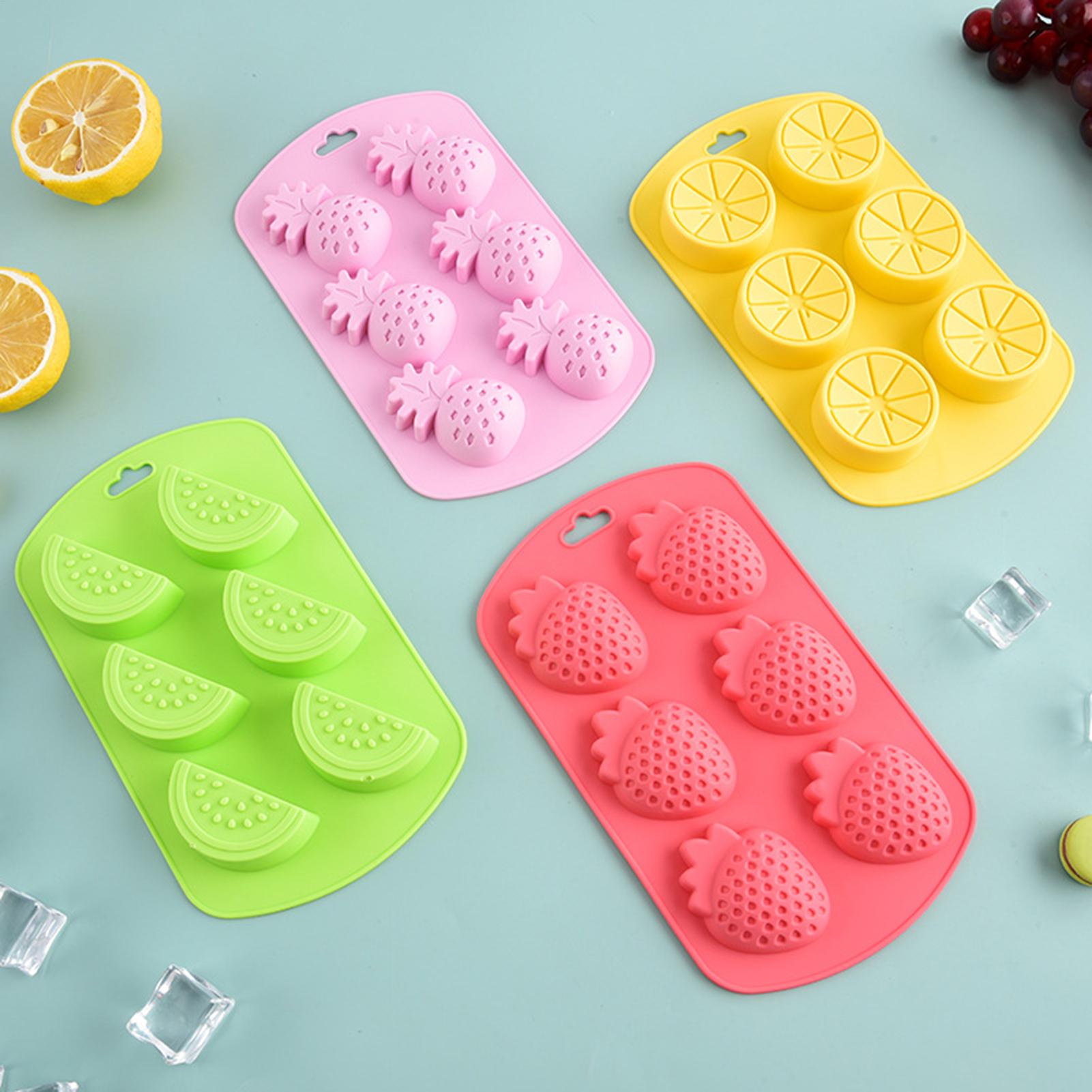 แม่พิมพ์ซิลิโคนรูปผลไม้ 6 ช่อง - Silicone Mold Baking บทวิจารณ์และราคา