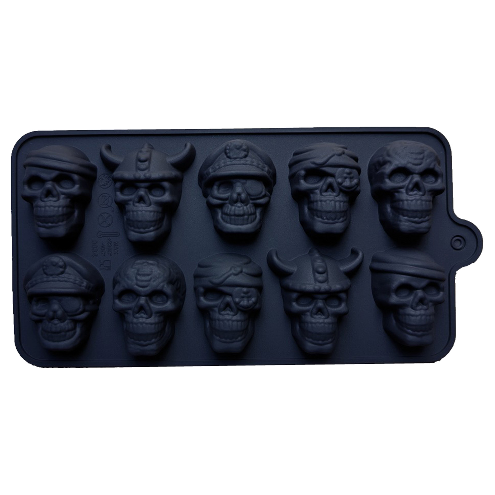 แม่พิมพ์ซิลิโคนรูปหัวกะโหลก 10 - Silicone Mold Baking บทวิจารณ์และราคา