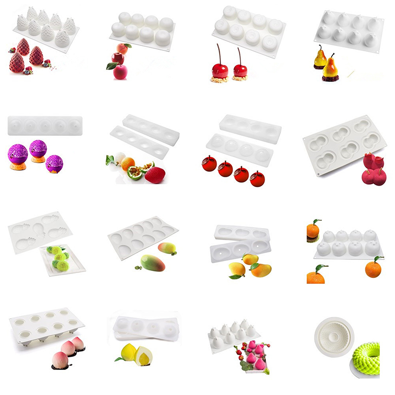 แม่พิมพ์เค้กซิลิโคนเกรดอาหารรู - Silicone Mold Baking บทวิจารณ์และราคา