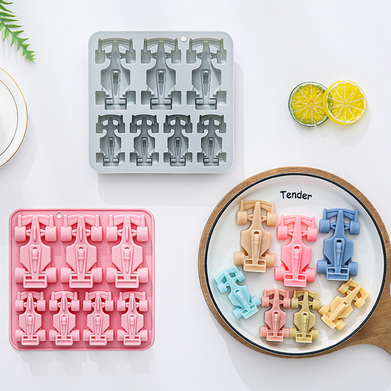แม่พิมพ์ซิลิโคนรูปรถแข่ง 7 ช่อ - Silicone Mold Baking บทวิจารณ์และราคา