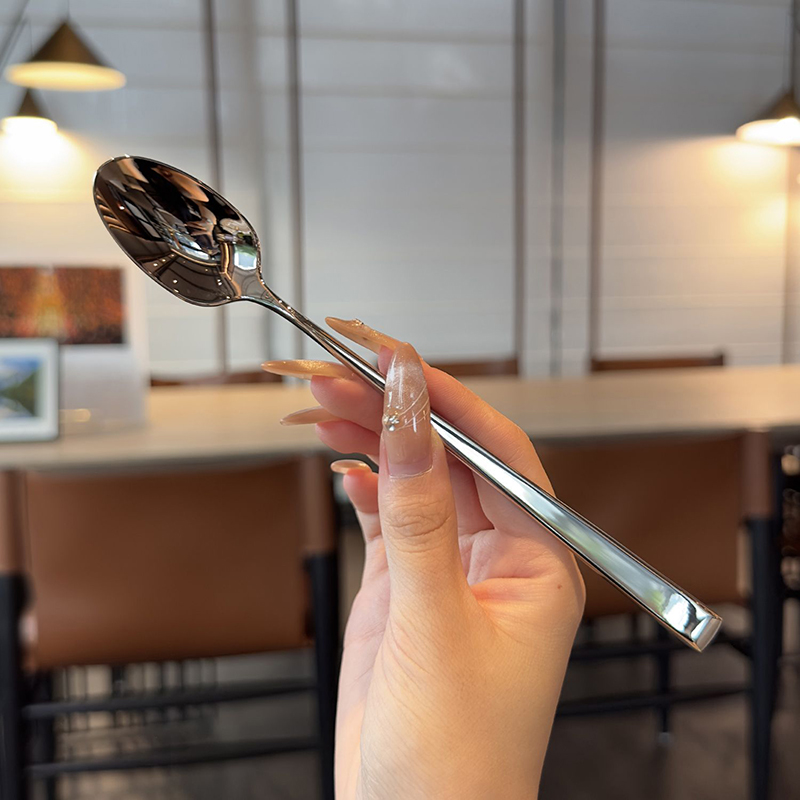 ช้อนสแตนเลสสตีลเกาหลีด้ามยาวช้ - Korean Kitchen Gadgets บทวิจารณ์และราคา