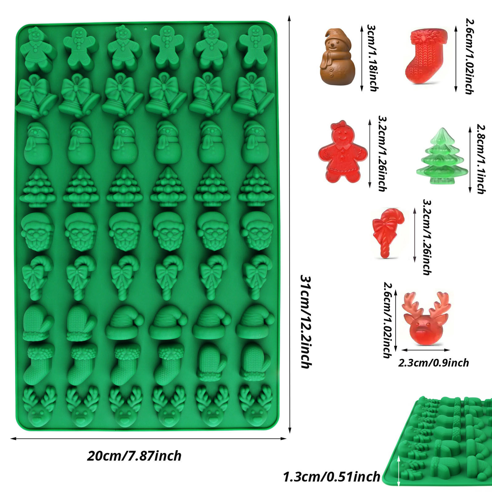 แม่พิมพ์ซิลิโคนสำหรับทำขนมและช - Silicone Mold Baking บทวิจารณ์และราคา