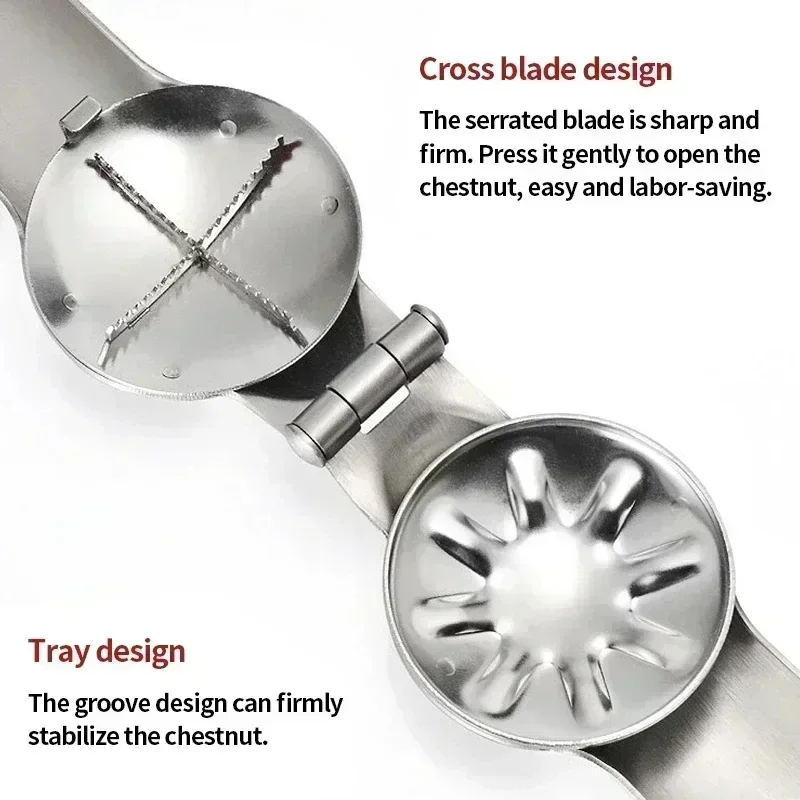 สแตนเลส CHESTNUT เปิดเครื่อง N - Kitchen Gadgets Hacks บทวิจารณ์และราคา