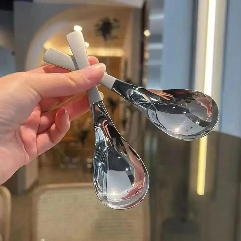 ช้อนสแตนเลสแบบหนาสไตล์เกาหลีสำ - Korean Kitchen Gadgets บทวิจารณ์และราคา