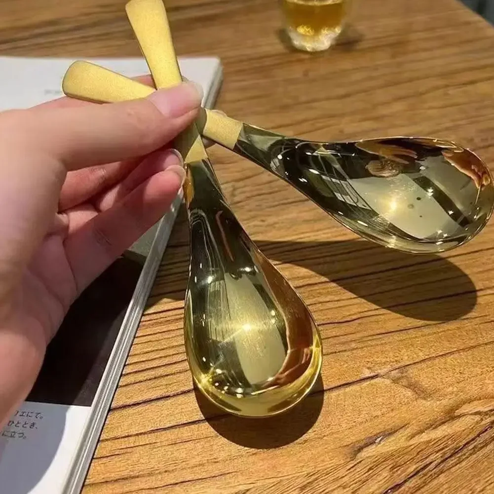 ช้อนสแตนเลสแบบหนาสไตล์เกาหลีสำ - Korean Kitchen Gadgets บทวิจารณ์และราคา